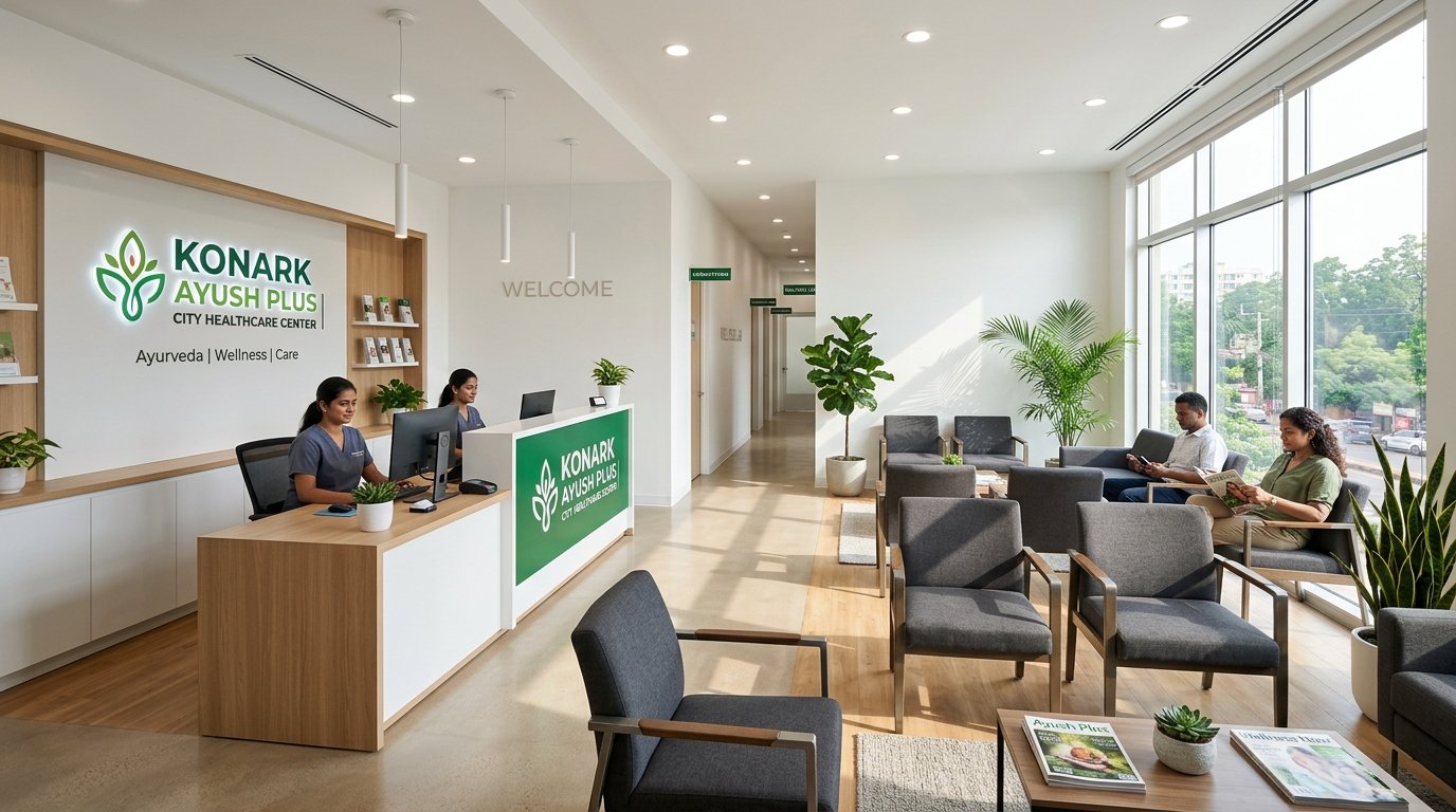 Modern Reception & Patient Lounge